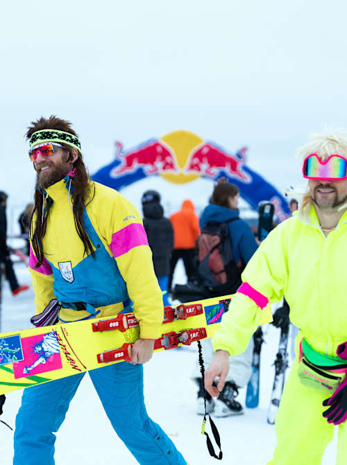 Deltagere under Red Bull Homerun på Hafjell 7. mars, 2026.