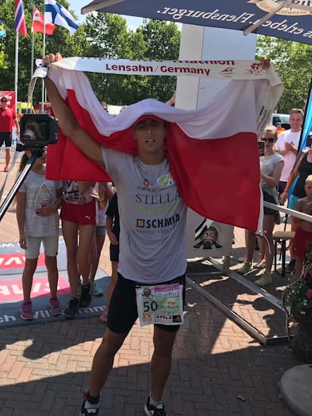 Robert Karaś na mecie