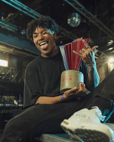 The Crown after his win at Red Bull Dance Your Style National Final 2022
