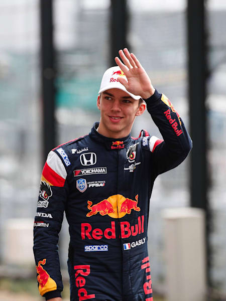 Pierre Gasly en Super Formula à Suzuka, en 2017. Le pilote est confirmé chez Toro Rosso pour 2018.