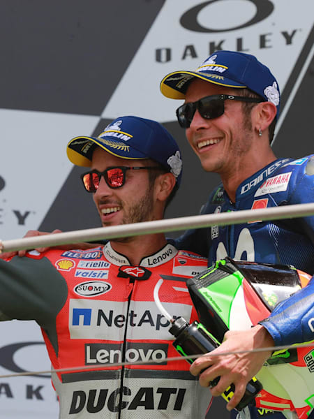 Dovi e Vale sul podio del Mugello