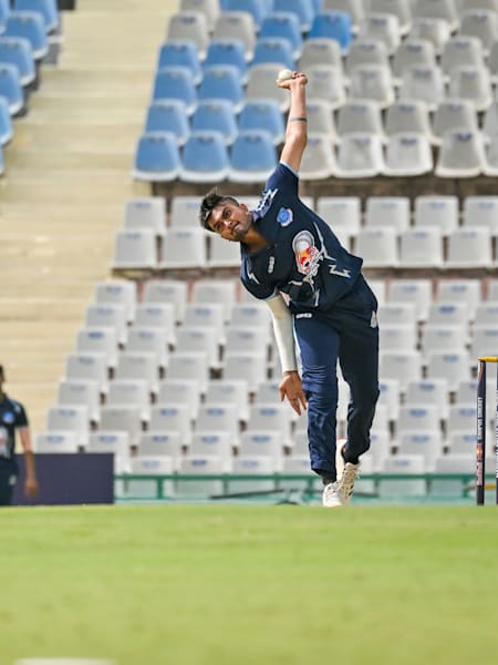 Smit Patel playing at Red Bull Campus Cricket