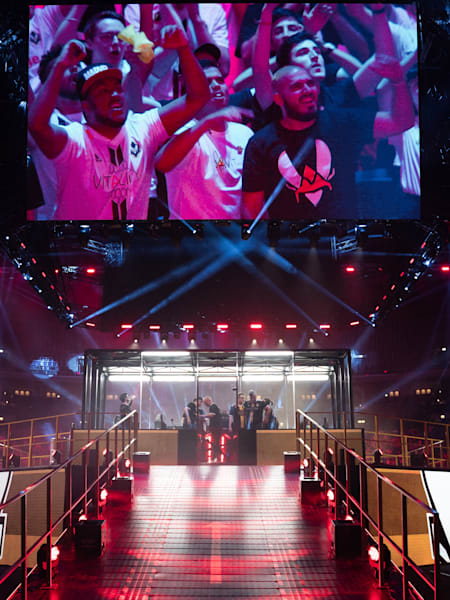 Photo of Team Vitality in a stadium
