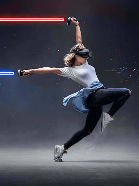 Grafika promocyjna gry Beat Saber