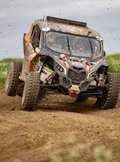 Matthias Walkner sein T4 Buggy von CanAm