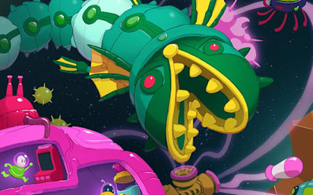 Lovers in a Dangerous Spacetime artwork