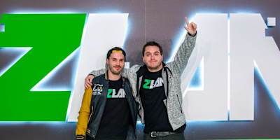 Le célèbre streamer Adrien «&nbsp;ZeratoR&nbsp;» Nougaret et son associé Alexandre «&nbsp;Dach&nbsp;» Dachary ont lancé la ZLAN, à Arles, en mai 2019. 