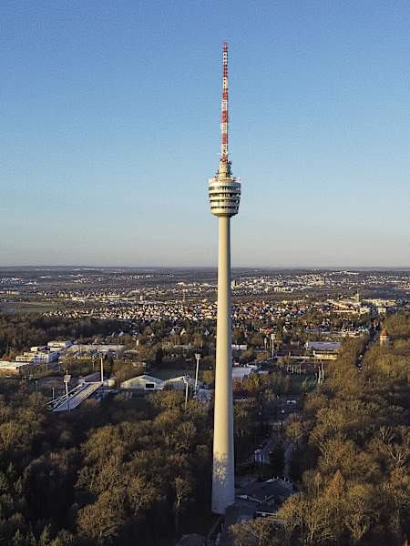 Luftaufnahme von Stuttgart
