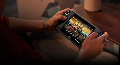 Bild zeigt den Gaming-Handheld MSI Claw A1M