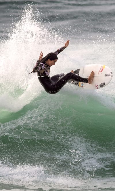 Teresa Bonvalot performs during the photoshooting in Lisbon, Portugal on December 11, 2023 