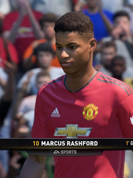 FIFA 19 agrees with Mourinho – Rashford is a winger in the game!