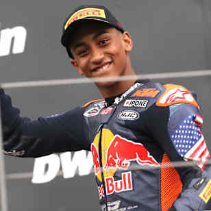 Kristian Daniel on the podium in Austria 2025