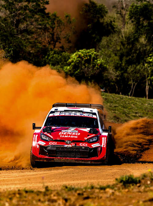 Takamoto Katsuta topped shakedown in Paraguay