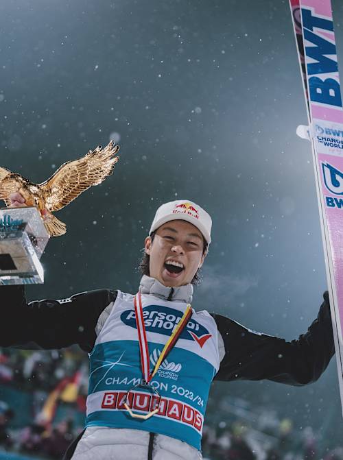 スキージャンプ週間総合優勝3回を誇る小林陵侑