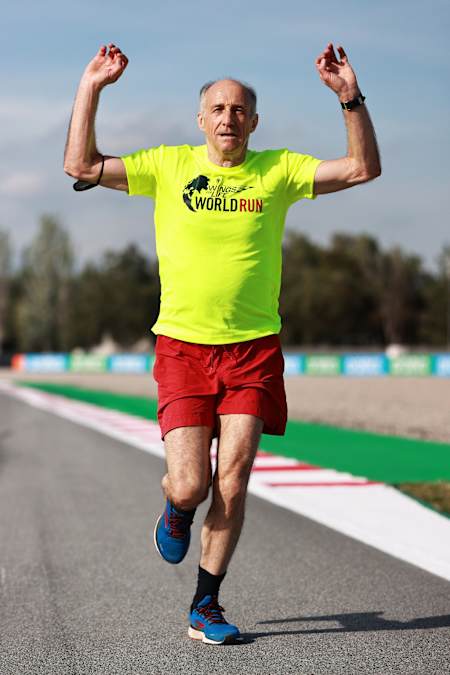 Franz Tost é um apaixonado por corrida. Qualquer tipo de corrida 🏃