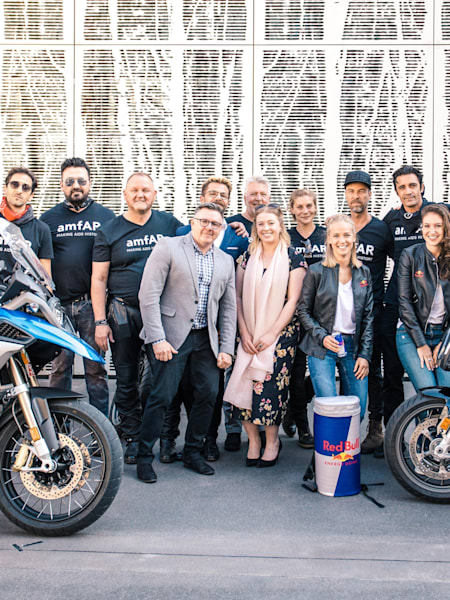 Start des EpicRide to Life Ball in Zürich