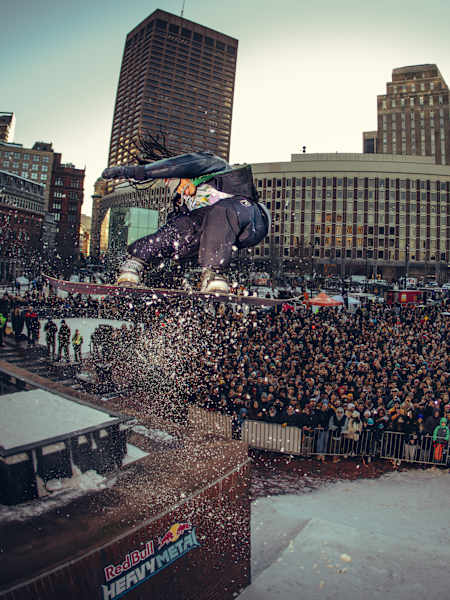Zeb Powell at Red Bull Heavy Metal in Boston, Massachusetts, USA on February 22, 2025.   