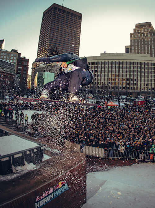Zeb Powell at Red Bull Heavy Metal in Boston, Massachusetts, USA on February 22, 2025.   