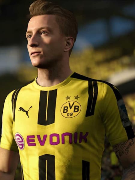 A close up of Marco Reus in FIFA 17
