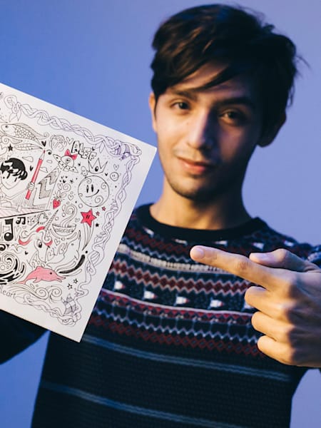 Red Bull Doodle Art-Sieger 2017 Alef Vernon.