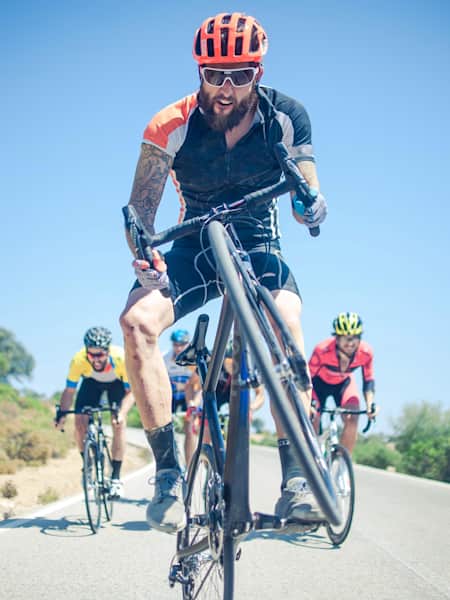 Destrozando bicicletas de carretera