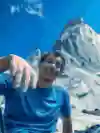 Alex Honnold at the base of the Drus after his successful solo, Chamonix, France, July 20, 2021.