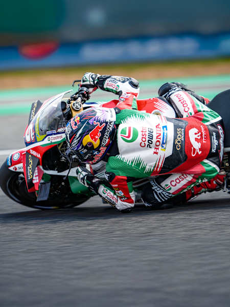 Johann Zarco, de l’écurie Castrol Honda LCR, sur le circuit thaïlandais de Buriram, lors du premier Grand Prix de la saison MotoGP 2026.