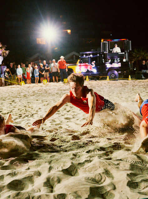 Red Bull Full Moon Beach Flags