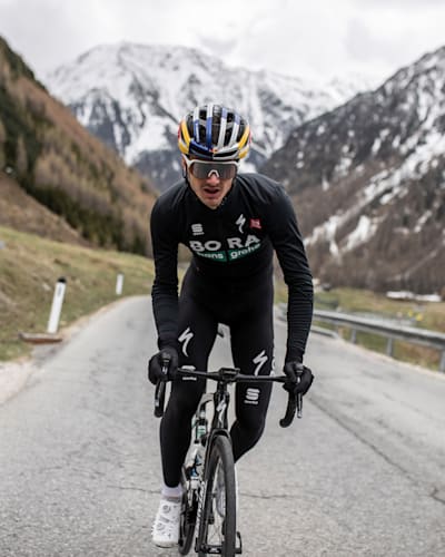 Anton Palzer is seen in Kühtai, Austria on May 8, 2021. 