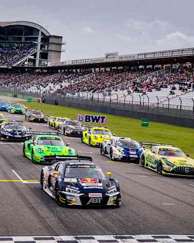 Racers during Race 15 + 16 at the Hockenheimring, Germany on Oktober 18, 2024.