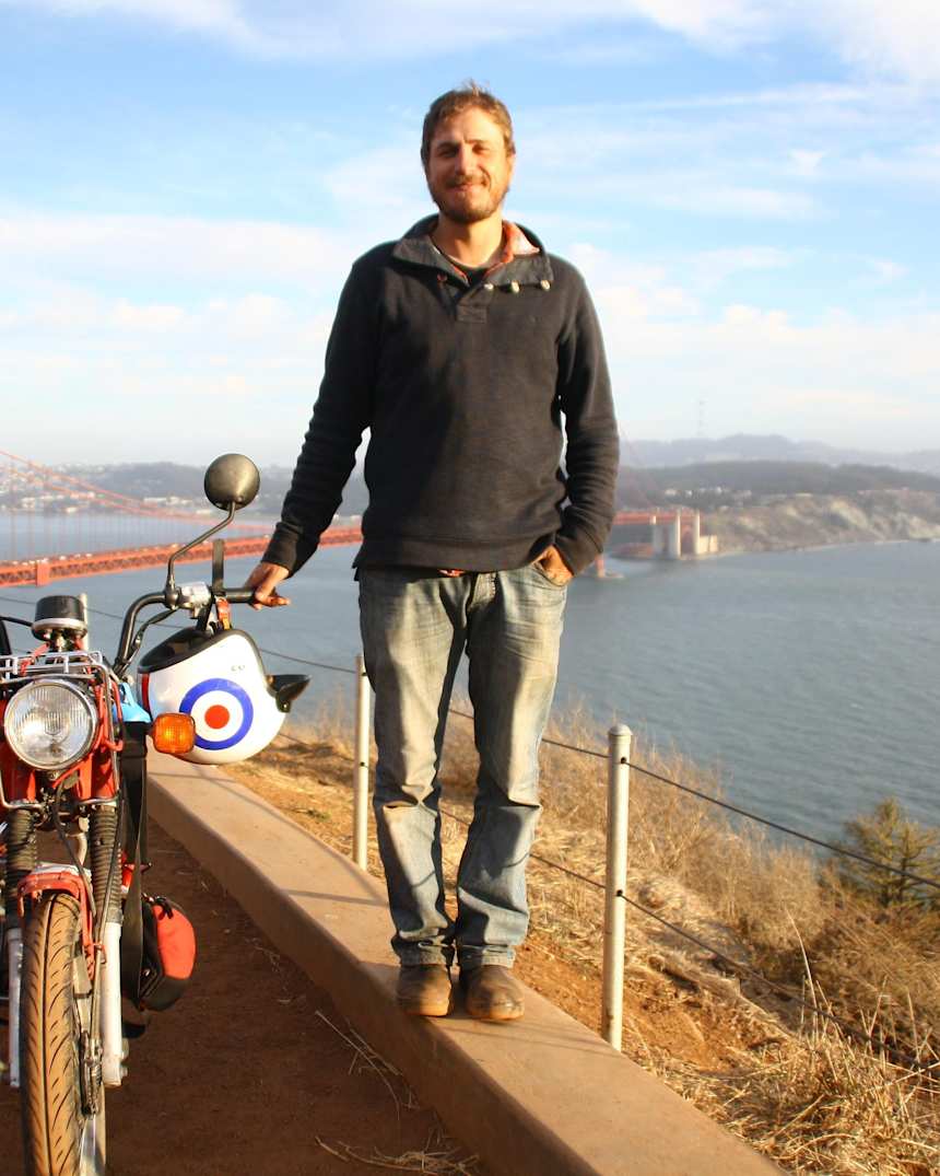 Sydney To London On A Postie Bike Interview