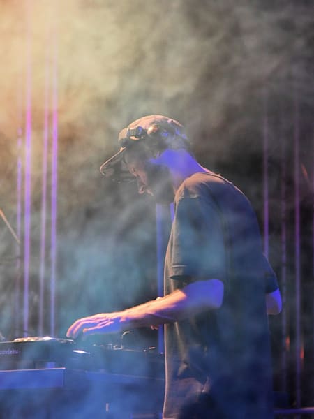 Kixnare podczas jednego ze swoich setów