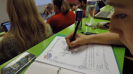 Red Bull Doodle Art