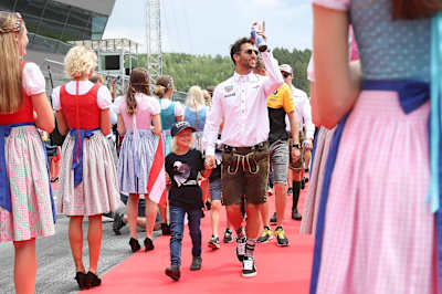 Grand Prix of Austria, Red Bull Ring. Image shows Daniel Ricciardo (AUS/ Red Bull Racing).