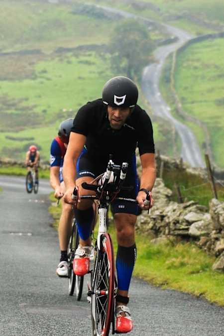 At 28 miles competitors meet 'The Struggle' – a 2.8-mile climb of 400m