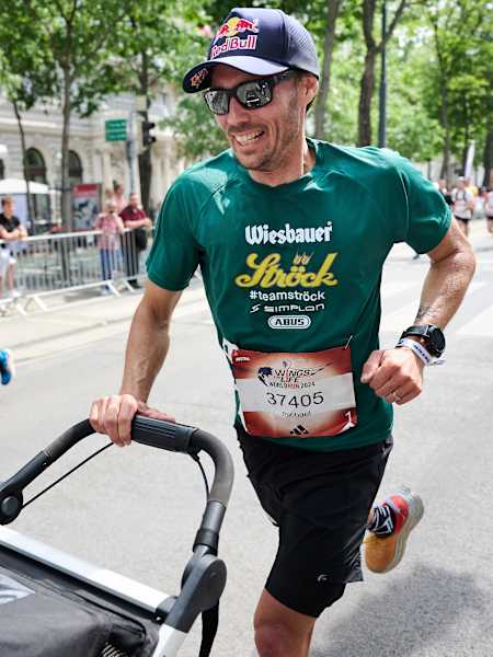 Michael Strasser beim Wings for Life World Run