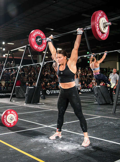 Laura Horváth competes at the World Fitness Project Tour Stop 2, on day 3 in Mesa, Arizona, USA on August 31, 2025.