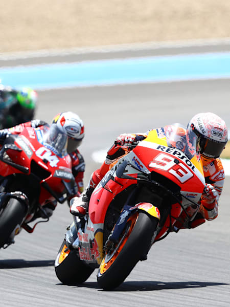 Marc Márquez, GP de España de MotoGP. 17 de Julio de 2020.