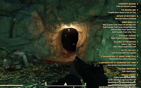 Folgt der Hauptstory rund um die Enklave für die X-01 Powerrüstung