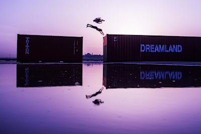 Haydarpaşa'da serbest koşucular