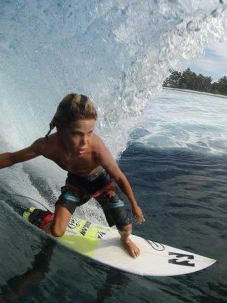 Kian Martin, promessa brasileira no estilo balinês