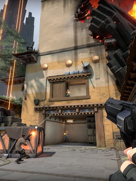 Haven a map in Valorant game.