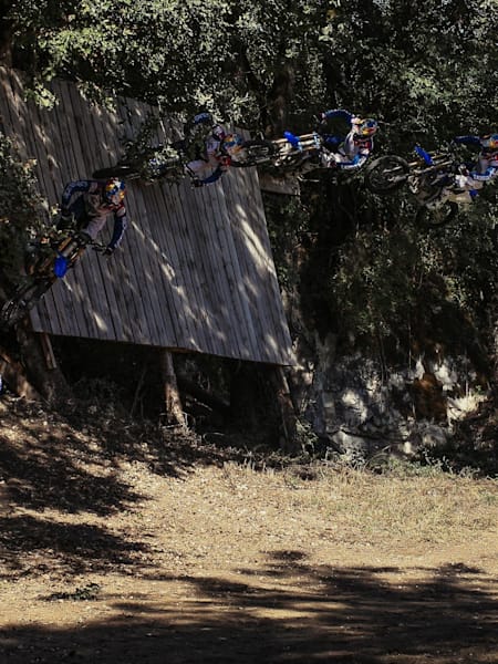 A decent gap for a big wall-ride
