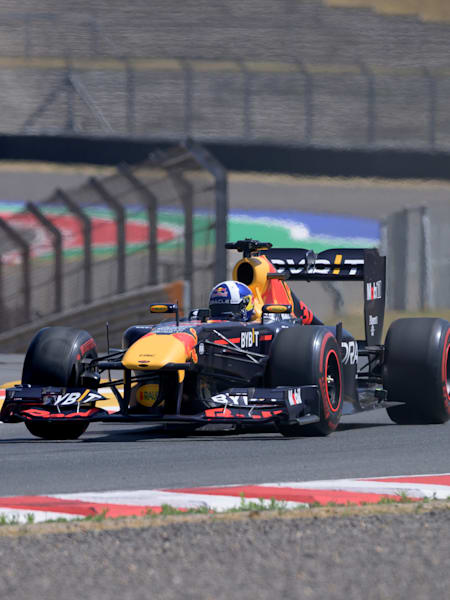 David Coulthard performs during the filming of Racing Around Kyalami in Johannesburg, South Africa on October 4, 2024. 