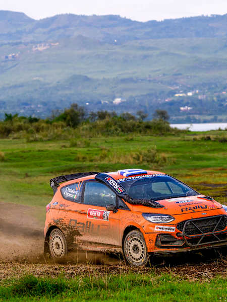 Georgios Vasilakis on the way to his maiden career victory