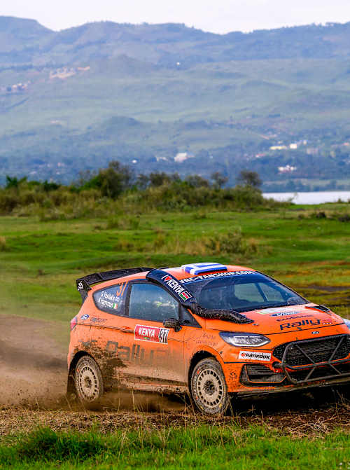 Georgios Vasilakis on the way to his maiden career victory