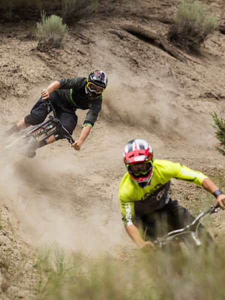 Mountain biking watch top