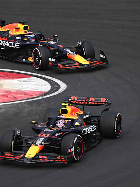 Max Verstappen racing during the F1 Grand Prix of China 2025