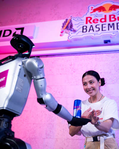 Judge at the Red Bull Basement Uzbekistan Final.