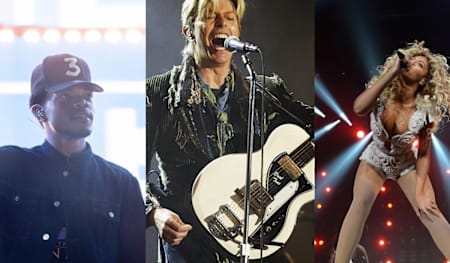 Chance the Rapper, David Bowie e Beyonce